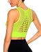 YOFIT Sexy Yoga Tank Tops Backless Vest Removable Pad Open Back Workout Sleeveless Shirts