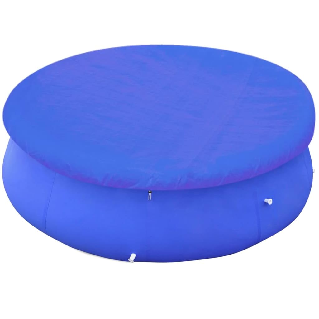 Générique Couvertures de piscines Rondes Hors Sol de 360-367 cm 2 pcs,Maison & Jardin,Piscine & Spa,Accessoires pour piscines & spas,Bâches de piscines & Tapis de Sol,Bleu,2.5 KG,3082799