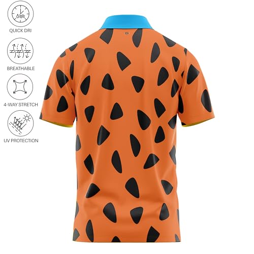 Funny Parody Golf Polo Shirt – Fun Movie Performance Quick Dry UPF Sun Protection Moisture Wicking Casual Wear Shocker Golf4