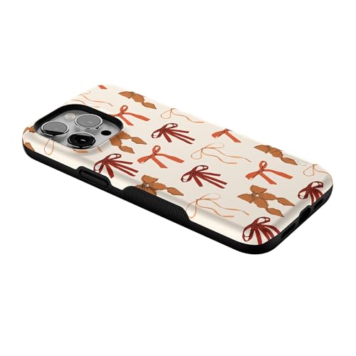 Casely iPhone 15 Pro Max Case | Fall Girlie | Pumpkin Spice Bows | Compatible with MagSafe | Bold Protective Design - Thumbnail 7
