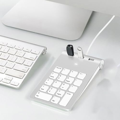 Pavé Numérique 18 Touches pour Ajouter un Clavier Cible sur Laptop - 3
