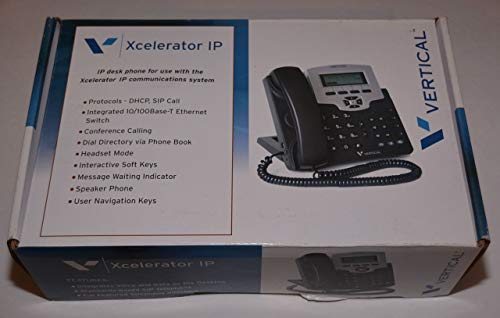 Teléfono VoIP Vertical Communications 7504-00 renovado miniatura 1