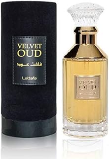 Perfume Velvet Oud 100ml, Unisex Eau de Parfum Arabic Oud Oriental Perfume Woman Attar Men Musk NOTES: Musk, Incense, Amber, Oud