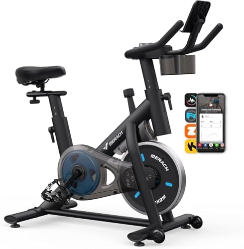 MERACH دراجة تمارين رياضية Exercise Bike سيكل رياضي — عرض 2