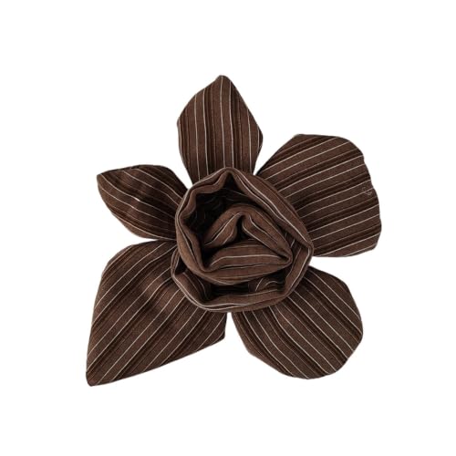 Broche fleur en tissu fait la main broche corsage fête banquet femme
