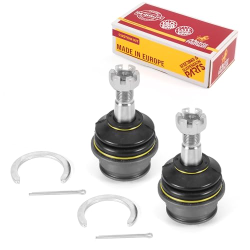 Metrix Premium Chassis Parts - 2 PC Front Lower Ball Joint Kit Fits 2003-2009 Lexus GX470, 2010-2022 Lexus GX460, 2007-2014 Toyota FJ Cruiser, 2003-2023 4Runner, Replacement K500017, Made in Europe