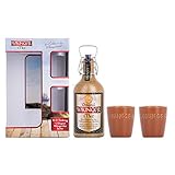 wiking set asg Original Wikinger Met 1 x 0,5L im Tonkrug inkl. 2 Becher- das perfekte Geschenk für alle Wikinger und Nordmänner.