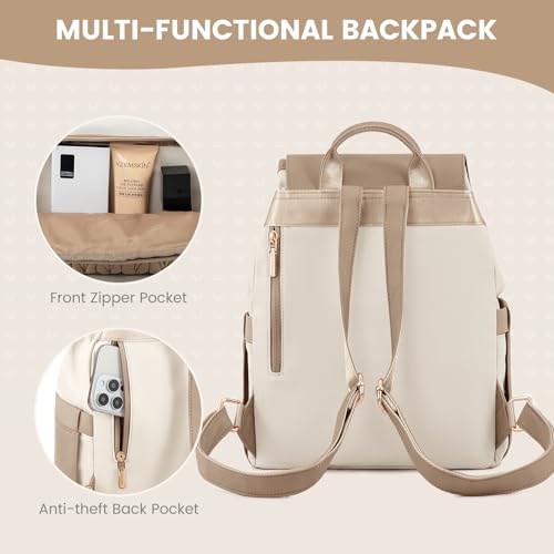 Image of LOVEVOOK Mini Backpack for Women,Small Backpack Purse for Travel Work Cute Backpack Daypack With Anti-theft Pocket Mini Bag for Daily College Shopping