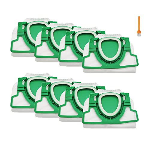 IZSOHHOME aspiradora Bolsa de polvo de repuesto para aspiradora Bolsas de polvo compatibles con VK200 FP200 Vorwerk Kobold 8 piezas Cover