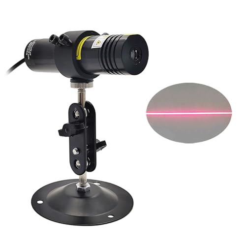 Water Resistant Red Light Line Generator Projector for Stone Wood Feather Alingment 12V 24V Dia...
