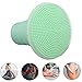 Massage Gun Attachments,Massage Gun Heads, 18/19mm Silicone Massager Gun Attachment Deep Tissue Percussion Plug and Play Salon Tools Massage Head (Light Green)