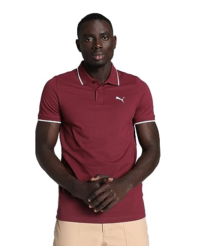 Image of Puma Men's Solid Slim Fit T-Shirt