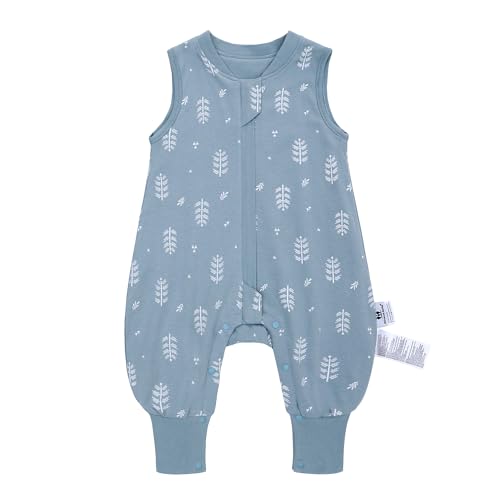 Baby Schlafsack mit Füßen 1.0 TOG Ideal für Frühling und Herbst...