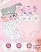 HYCLES Little Girls Underwear, Toddler Girls Soft Cotton Undies Kids Panties (6-pack) 5-6 Years