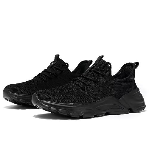 Image of Socviis Mens Slip On Running Shoes Athletic Walking Trainers Lightweight Breathable Mesh Tennis Sneakers
