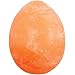 Pure Himalayan Salt Works Egg Massage Stone, Pink Crystal Hand-Carved Stone for Massage Therapy, Deodorant and Salt and Sugar Scrubs, 2.5” Round x 3.5” L