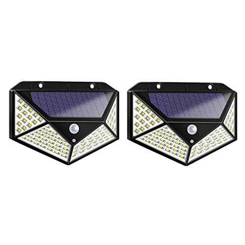 Serenable IP65 Impermeável Ao Ar Livre Luz Solar Segurança Quintal - 2pcs