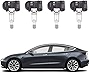 Dasbecan TPMS Sensor Auto-Learn Tire Pressure Monitoring System 433Mhz Compatible with Tesla Model S 3 X 103460200A 103460200B 103460200C