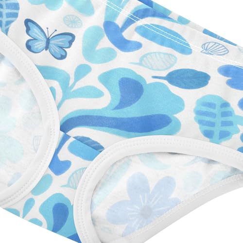 GuoChe Brief Panties Stretchy Triangle Panties Comfort Underwear for Toddler Girls in Sizes 2T,3T, 4T, 5T, 6Y and 8Y4