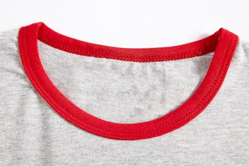 Demifill Toddler Boys Christmas Reindeer Pajamas Kids Holiday Pajamas Girls Snowman Sleepwear Santa Pjs2