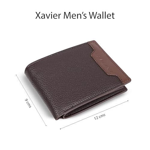 Image of Lavie Sport Men's Xavier Wallet | 5 Card Slots | Biofold Wallet | Synthetic Leather | Purse for Men