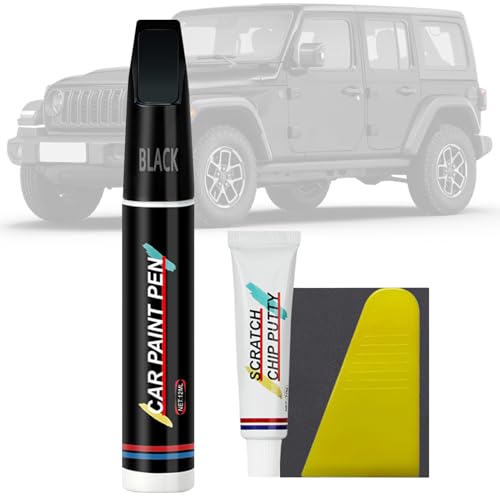 JINGLING Lápiz de retoque para arañazos en el coche, pulimento y restauración portátil rápida para reparación de daños en la pintura y reparación de automóviles | Para vehículos, camiones, SUV