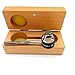 4 Mirror Goniolens with Detachable Handle, Gonio Lens in Wooden Case