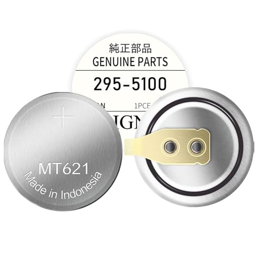 Nzzz 295-5100 MT621 Rechargeable Battery for Citizen Eco-Drive Watches Compatible with 295-51/295-5100 BP10 E000 E001 E010 E011 Watch Capacitor & Panasonic Battery NiMH