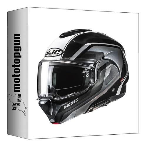 Casque modulable moto HJC F100 Reff MC21 Gris anthracite taille XL