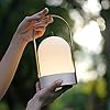 Outdoor lamp LED tafellamp draagbare tuinlamp balkon decoratie buiten hanglamp USB-C oplaadbare 4 intensiteiten dimbare bedlamp buiten campinglamp voor tuin en tafel