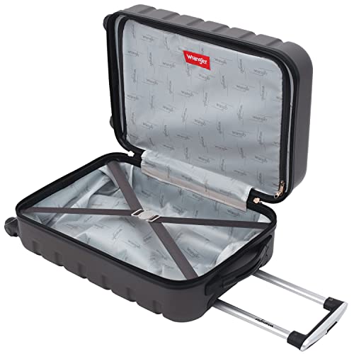 Wrangler WR-87720-010 Hardside Carry-On Spinner Luggage thumb #5