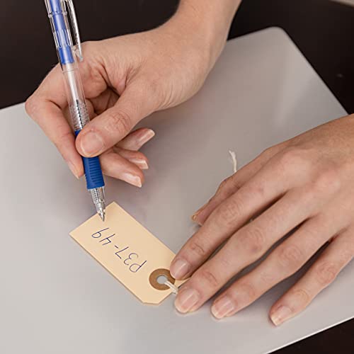 Manila Paper Tags With String - #1, 2 3/4” X 1 3/8” Box Of 100 Small Hang Tags With String Attached And Reinforced Hole, Manila Tags With Strings, Shipping Tags With String #TOP2