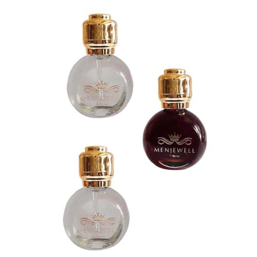 Image of Menjewell Chandan, Oudh and Rose Attar /Ittar Perfume for Men and Women | Unisex Gift Set | Non alcoholic | Long Lasting Luxury Scent | Roll-On Attar Perfume 45ml(15ml each)