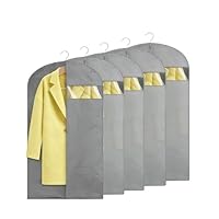 GQC Kleding Stofdichte Kledingrek Hoes Opbergtas, PEVA Kleding Hoezen Beschermtassen, Hoezen voor Kledingrekken (60 x 50 x 90 cm