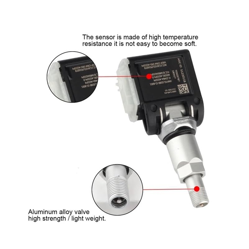 36106887147 A0009052102 4PCS TPMS Tire Pressure Sensor IDGTTLDF