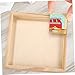 BESTOYARD 4pcs Boho Decorative Tray Craft Serving Organizing Blocks Tray for Puzzle Toy