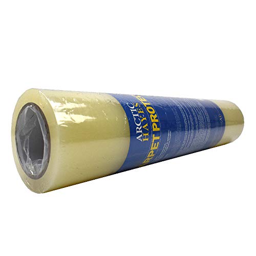 Arctic Hayes 666019 Selbstklebender Teppichschutz, 100 m Länge x 520 mm Breite