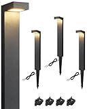 SURAIELEC Iluminación de Paisaje de Bajo Voltaje, Luces LED Modernas de 12V para Caminos con Conectores, 3000K Luz Blanca...