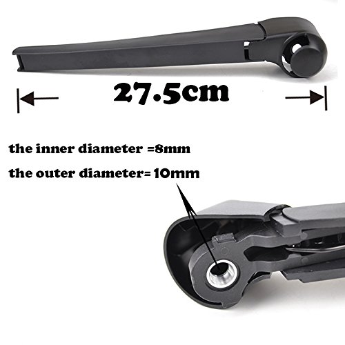 Rear Windscreen Wiper Arm & Blade Set 11 Inch Seat Leon 1P1 2009