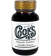 Organic Madagascar Vanilla Bean Paste with Seeds | For Baking and Cooking | All Natural Flavoring...