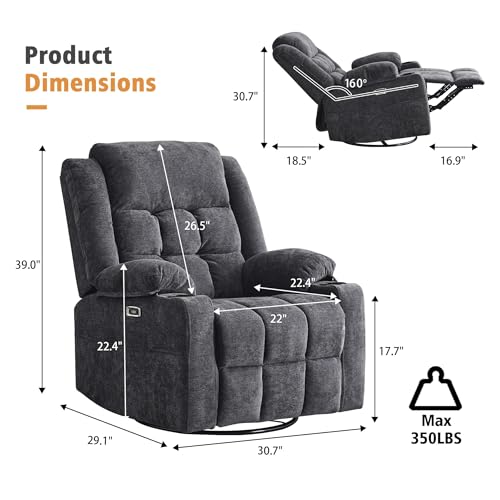 Sillón con masaje y elevador eléctrico miniatura 3