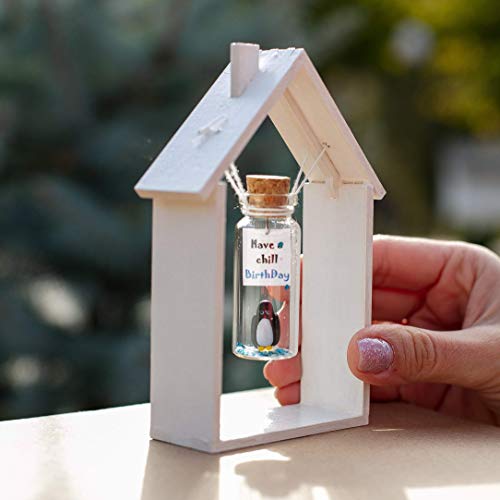 Unique Kawaii Penguin Message in a Bottle - Heartfelt Gift for Friends, Family, and Loved Ones - Image 8
