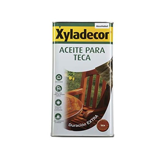 Xyladecor Aceite para Teca color Teca 5L