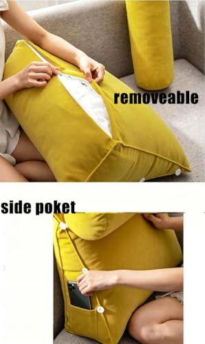 Almohada de cabecera ajustable para leer cómodamente en la cama y el sofá 4