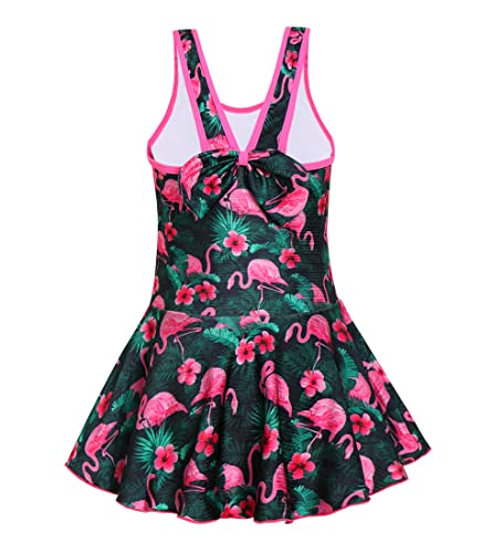 Image of Girls One Piece Unicorn Swimsuit Mermaid Swimwear Rainbow Bathing Suit