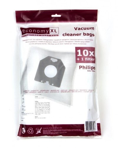 Variant 10 sacs aspirateur pour Philips TC 400 à TC 999 Cover