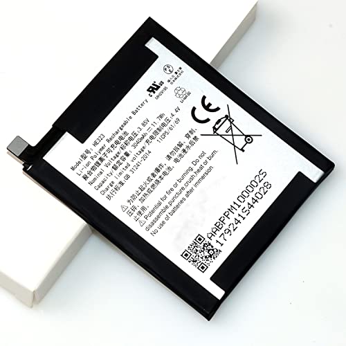 for HE323 Replacement [Upgraded] for Essential Phone PH-1 5.7/PH-1 A11 Replacement Free Adhesive Tool Kits