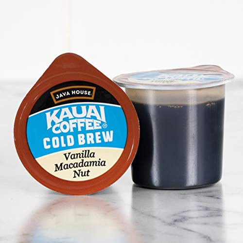 Java House Java House Cold Brew Coffee Concentrate Liquid Pods, Enjoy Hot Or Iced, Kauai Vanilla Macadamia Nut, 1.35 Fl Oz (Pack Of 36), 36 Count #TOP2