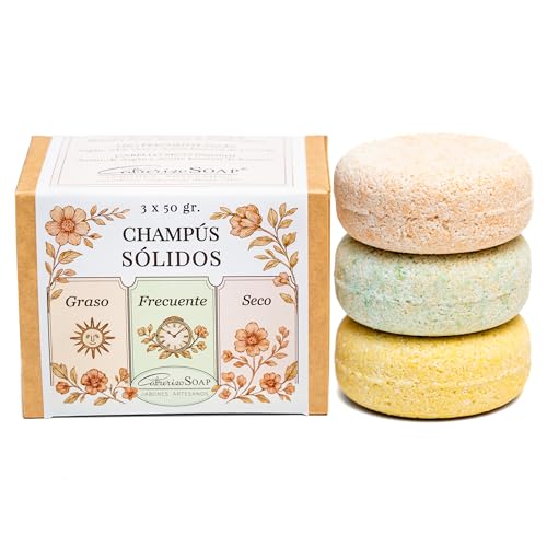 CABRERIZO SOAP Champú Sólido sin sulfatos ni siliconas - Champú s...