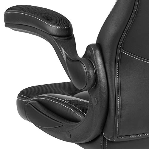 Flash Furniture X10 High-Back LeatherSoft Racing Style Gaming Chair CH-00095-BK-GG の商品画像 12